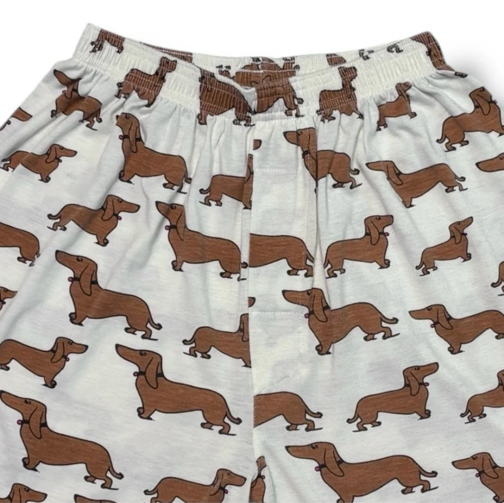 GOTKEYS UNLIMITED Dachshund Print Boxer Shorts VINTAGE